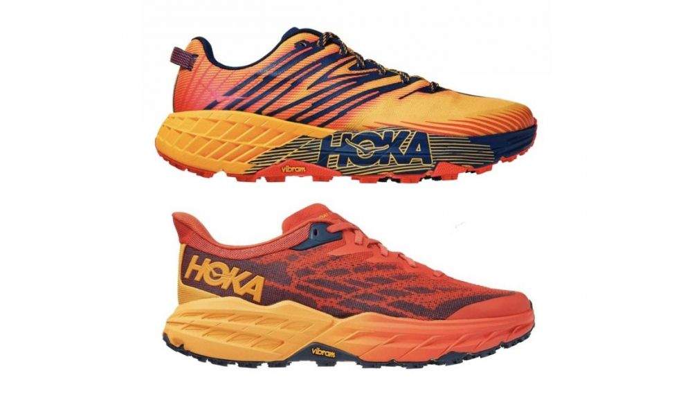 Comparativa entre las Speedgoat 4 y las Speedgoat 5 de HOKA ONE ONE.