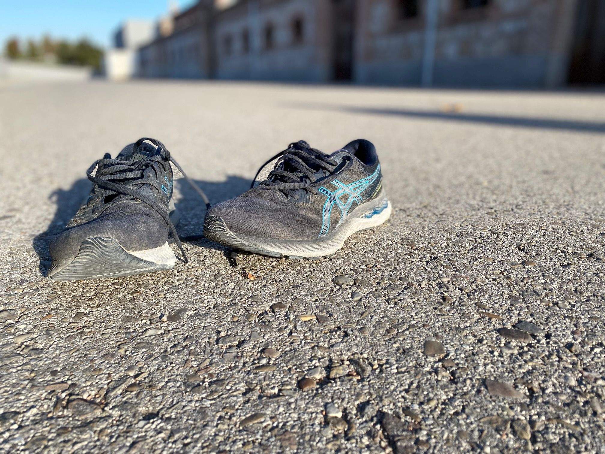 Asics Gel-Nimbus 23 con ya más de 1.000 kilómetros