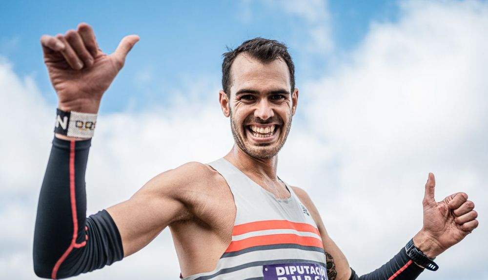 Dani Arce es la sonrisa del atletismo español y lo demostró al cruzar la meta.