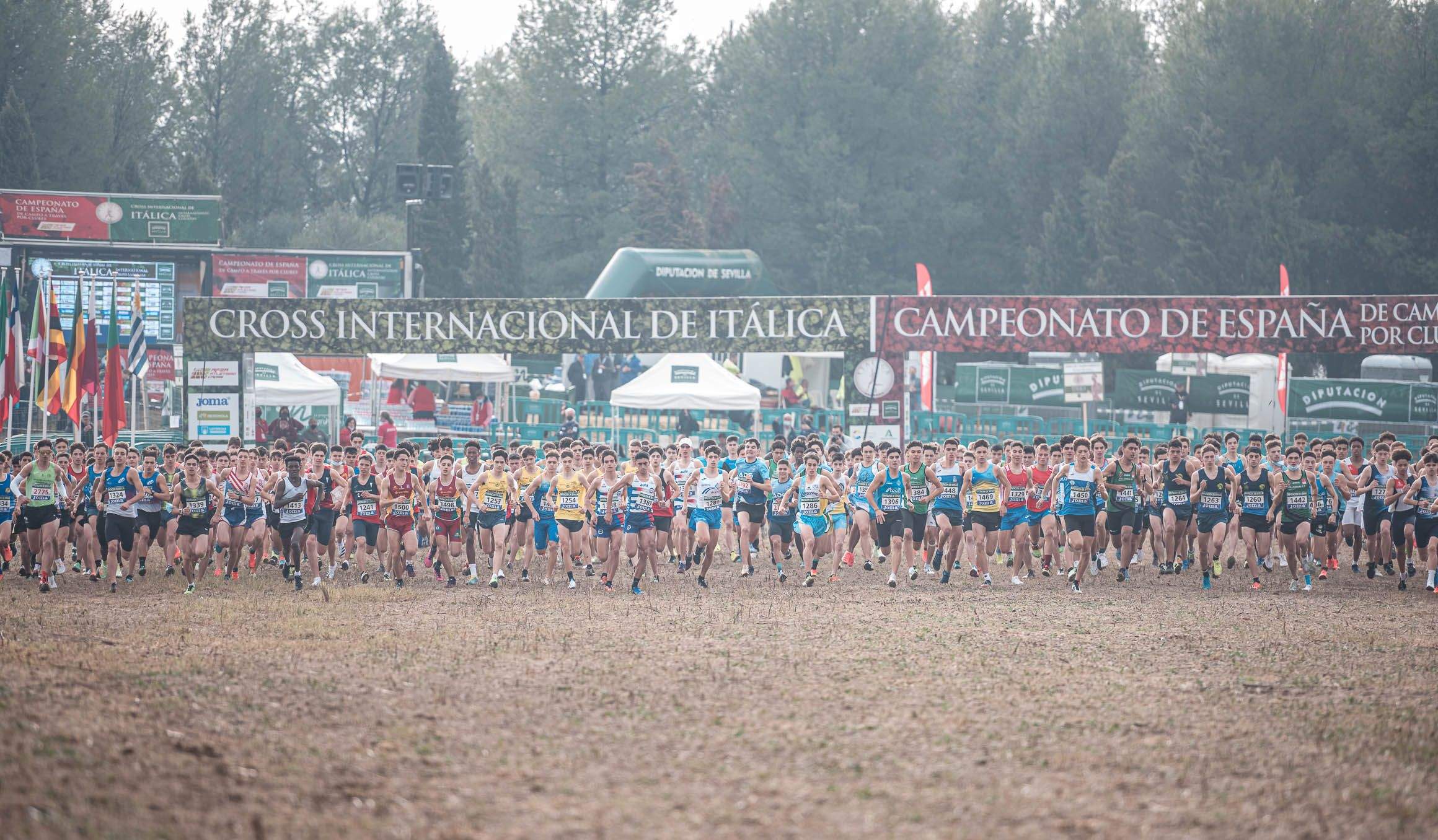 Las mejores imágenes del Cross Internacional de Itálica.