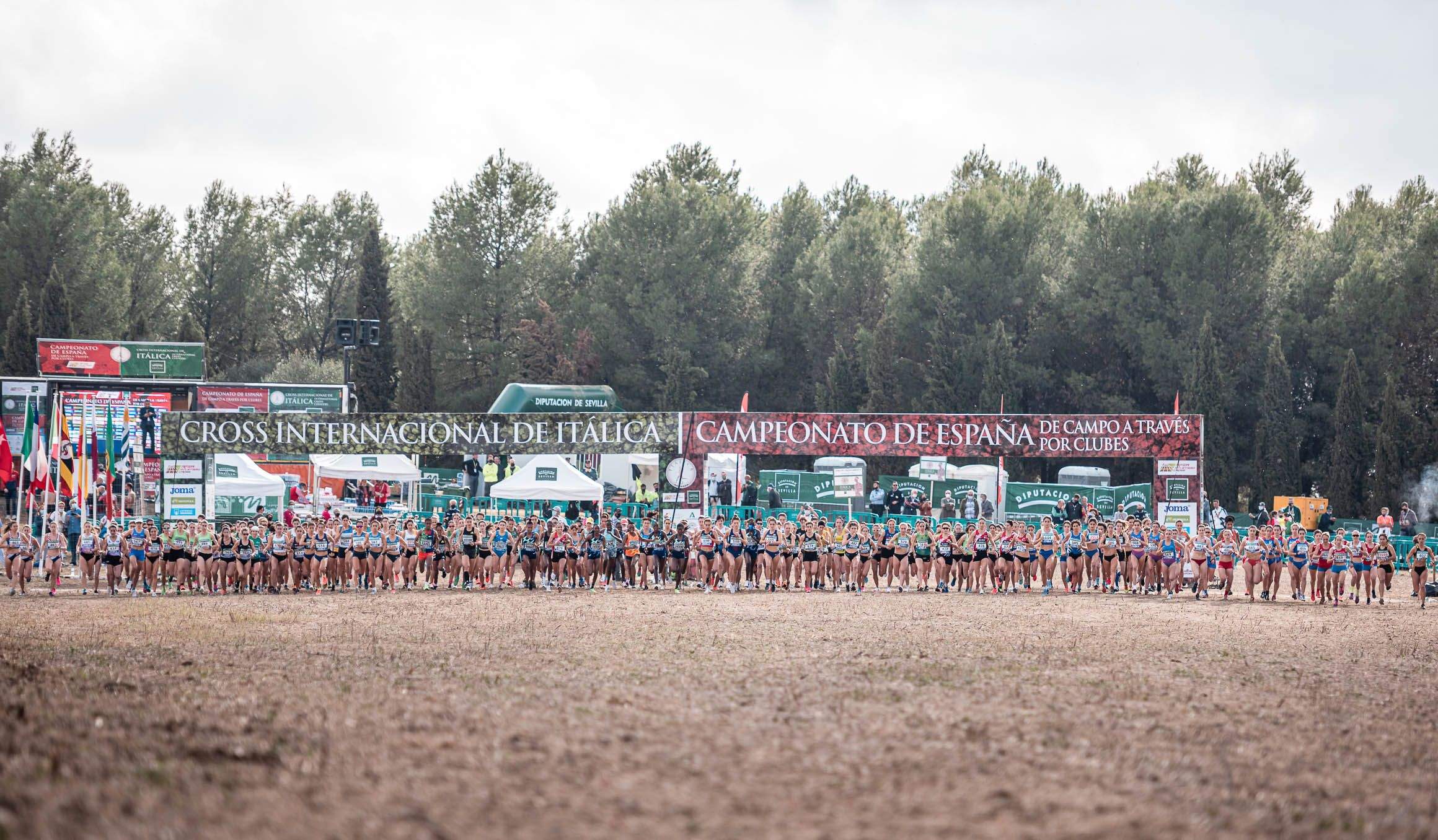 Las mejores imágenes del Cross Internacional de Itálica.