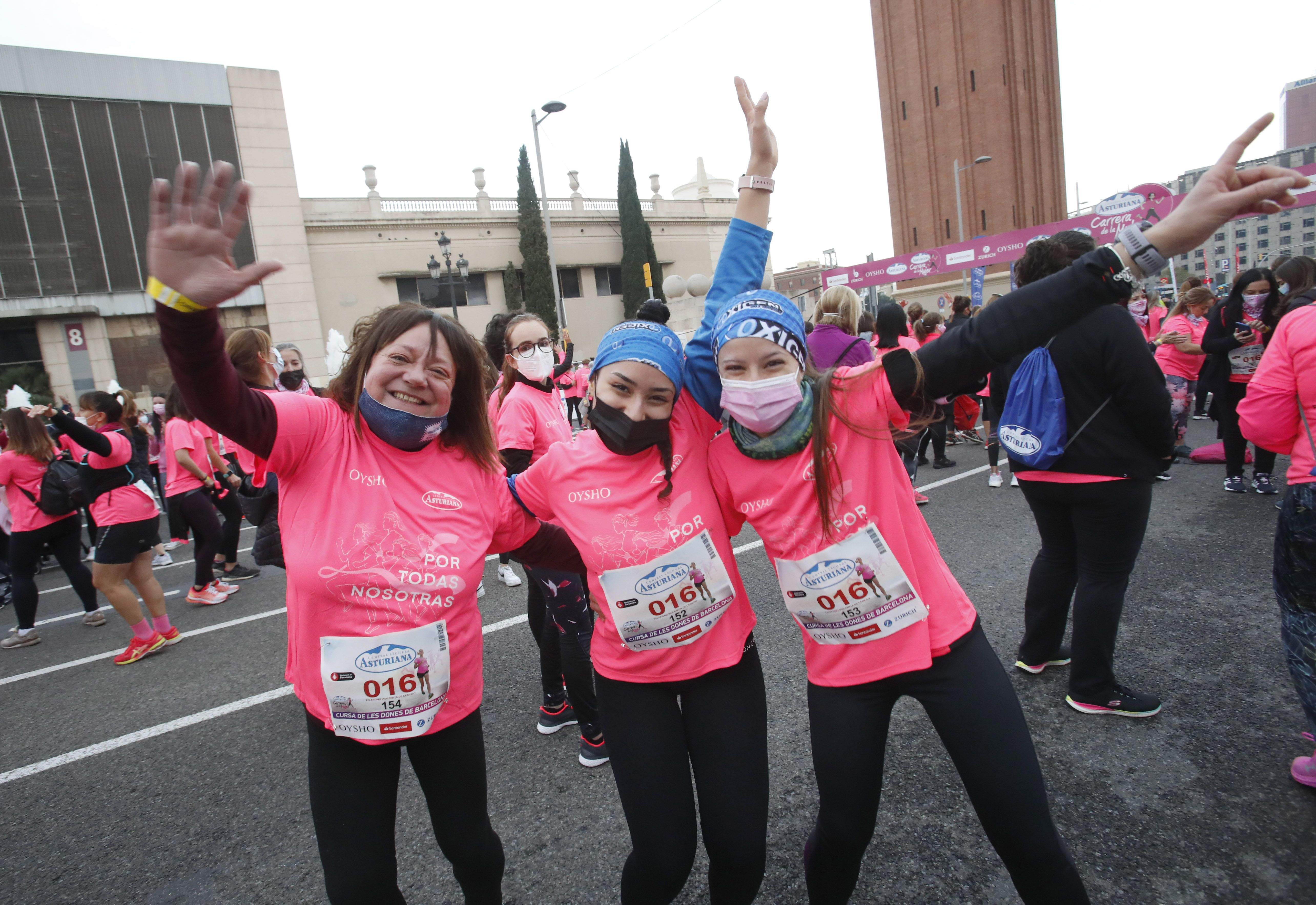 Las mejores fotos de la Carrera de la Mujer Central Lechera Asturiana Barcelona 2021 (SALIDA / GALERÍA 2)