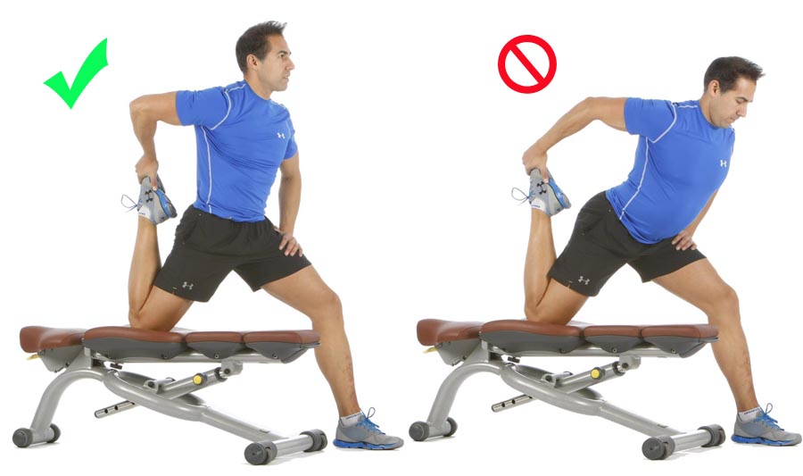 Estirar la cadera con abdominales y activación del core Estirar la cadera con abdominales y activación del core