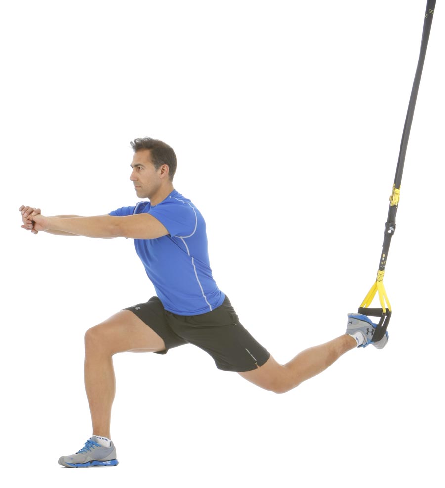 Estirar la cadera con abdominales y activación del core Estirar la cadera con abdominales y activación del core