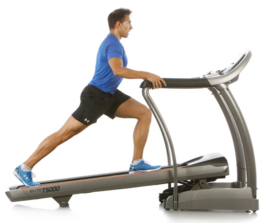 Estirar la cadera con abdominales y activación del core Estirar la cadera con abdominales y activación del core