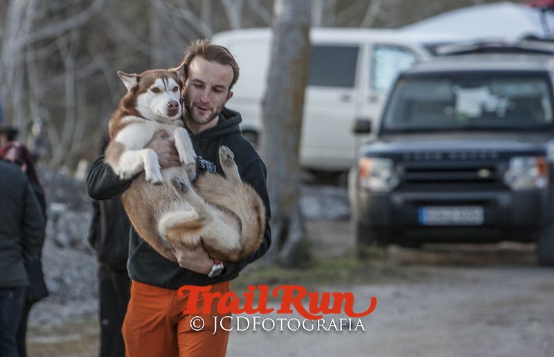 Mushing de Villamanta: canicross y bikejoring popular