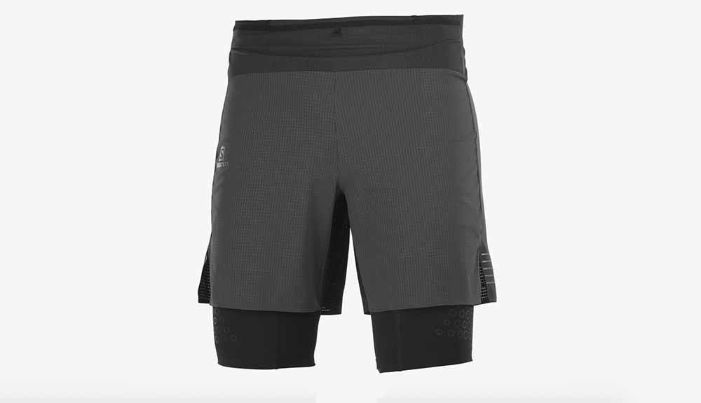 Salomon pantalón corto Exo Motion Twinskin
