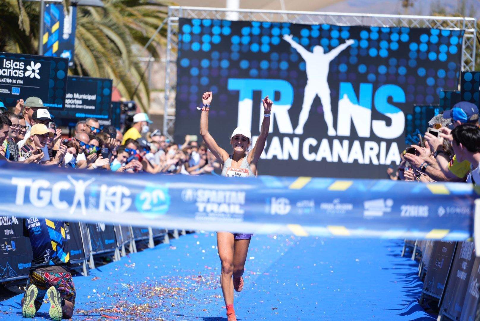 Sara Alonso, ganadora de la Transgrancanaria Maratón 2022 ©vegrados Sara Alonso, ganadora de la Transgrancanaria Maratón 2022 ©vegrados