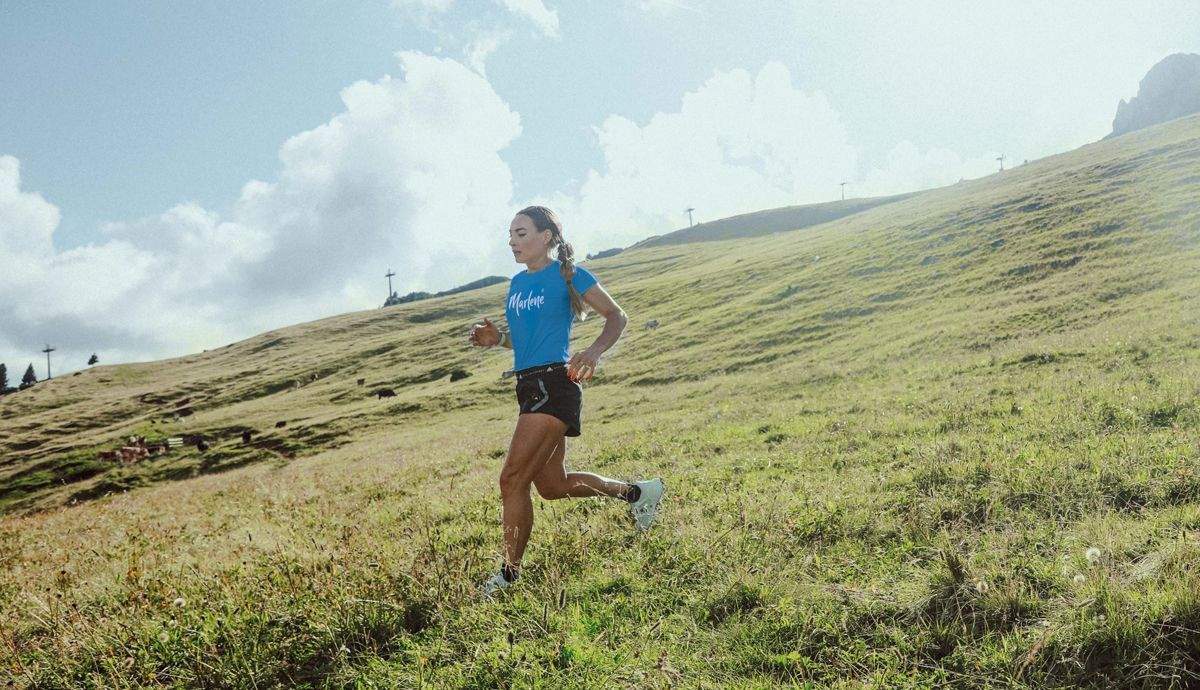 Dorothea Wierer manzanas Marlene Trail Running