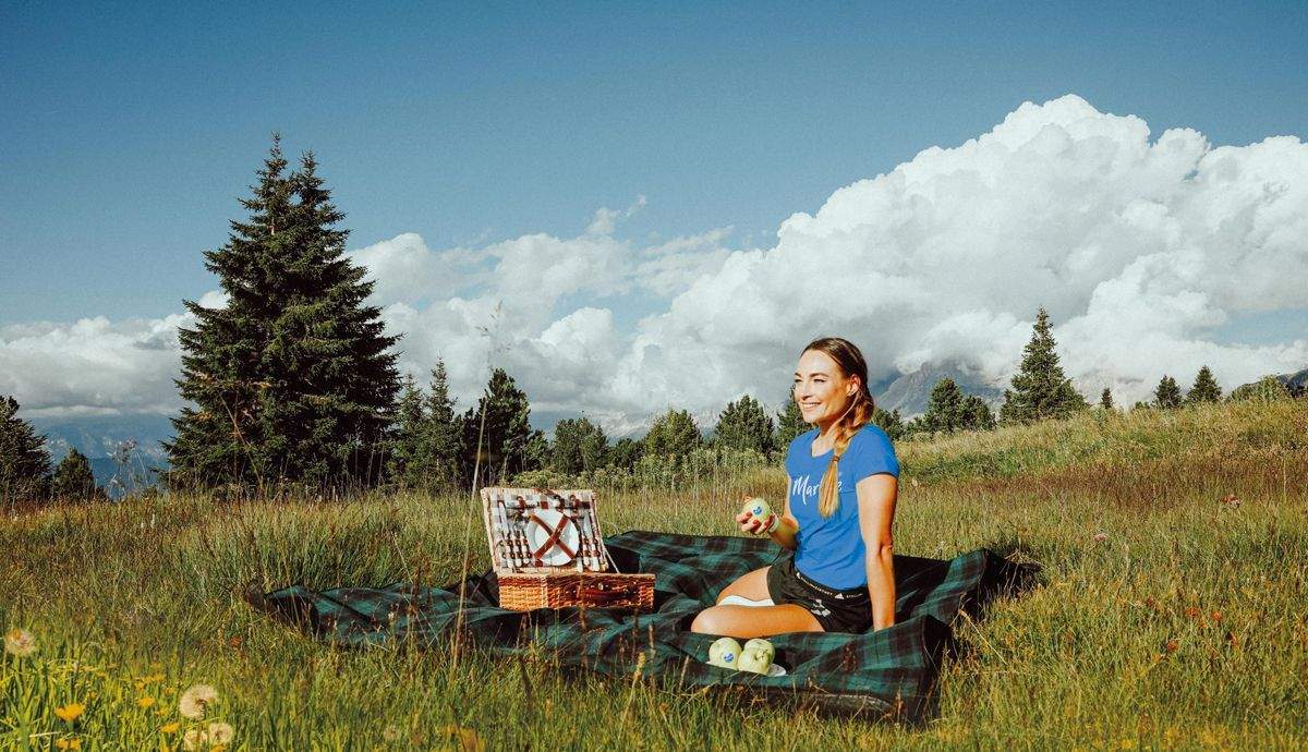 Dorothea Wierer manzanas Marlene Trail Running