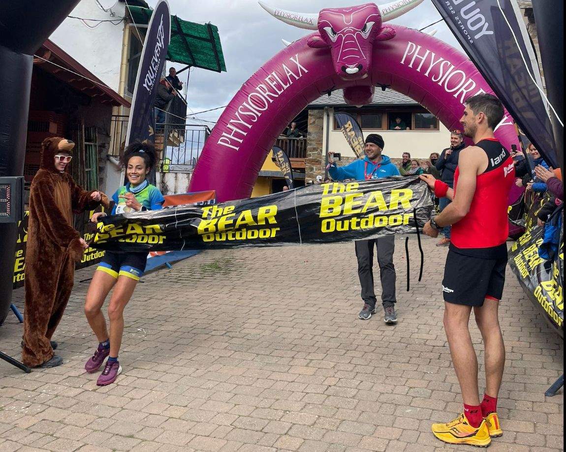 Ikram entrando en meta de Alto Sil