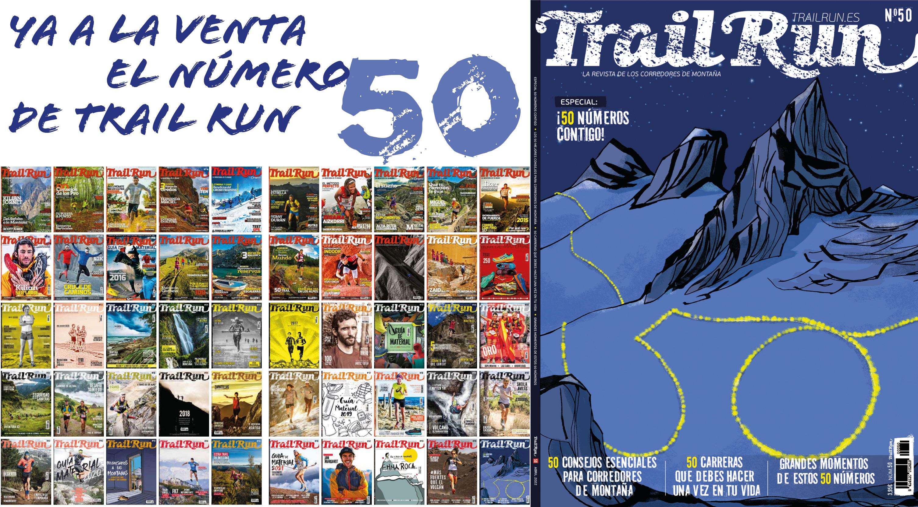 ¡Trail Run 50  ya está en tu quiosco!