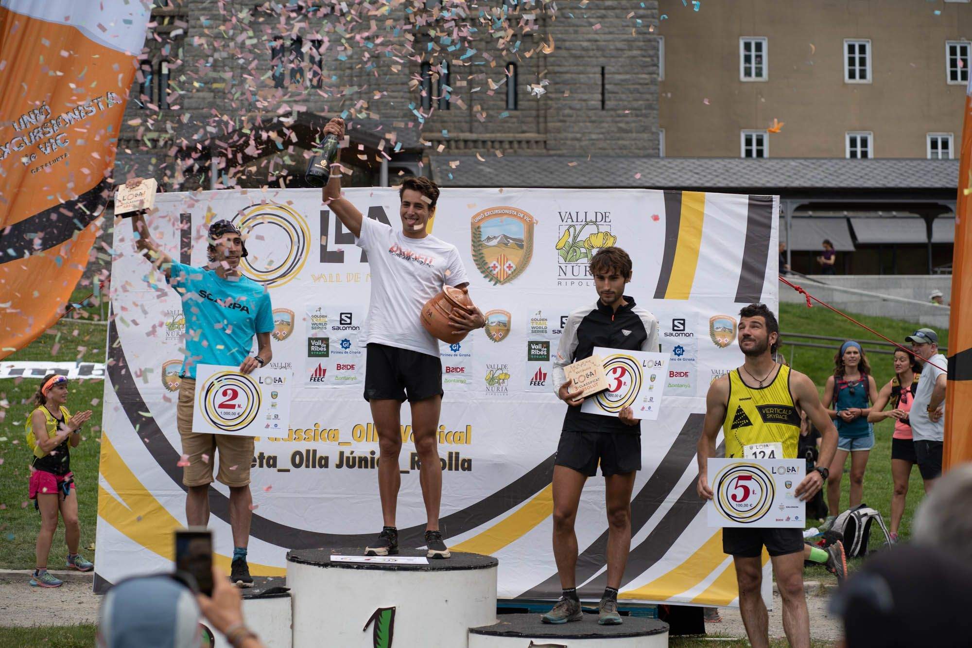 Podio masculino L'Olla de Núria 2022 ©L'Olla de Núria Podio masculino L'Olla de Núria 2022 ©L'Olla de Núria