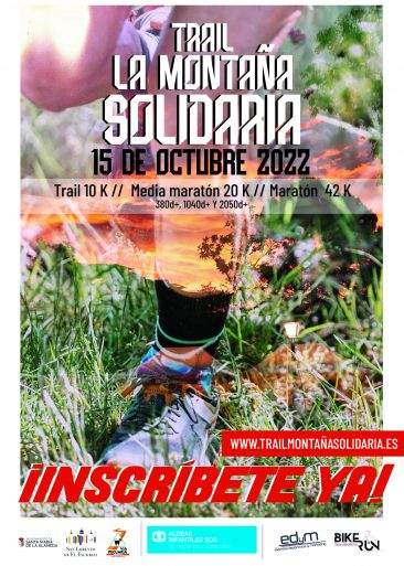 Cartel   Trail La MontaÃ±a Solidaria 2022 comp