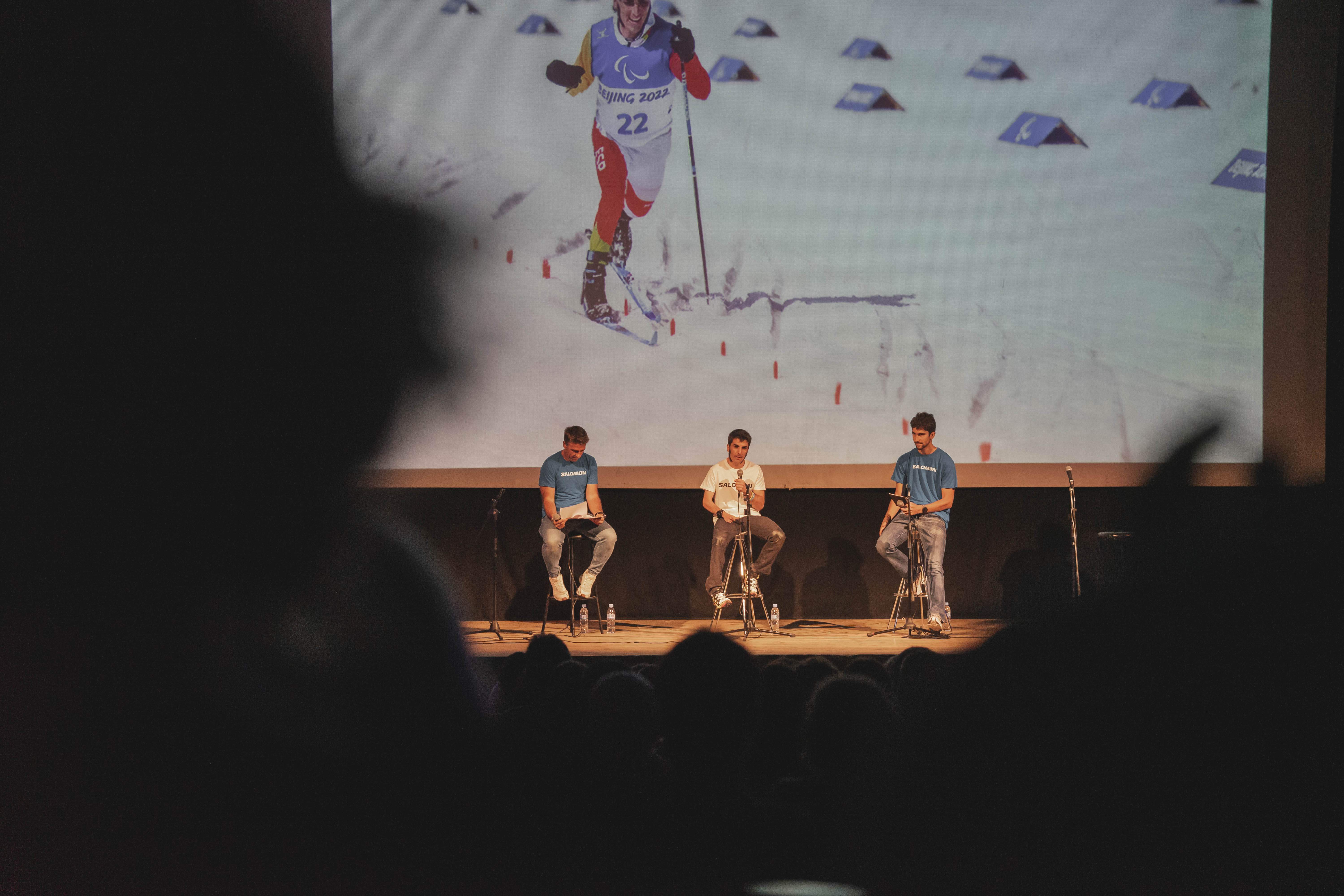 Un momento de la presentación del documental Pol Makuri ©Oriol Gonzalvo