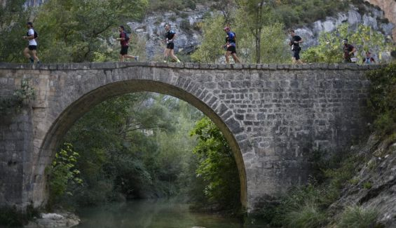 Alquézar Trail Rosado Foto Quim Farrero