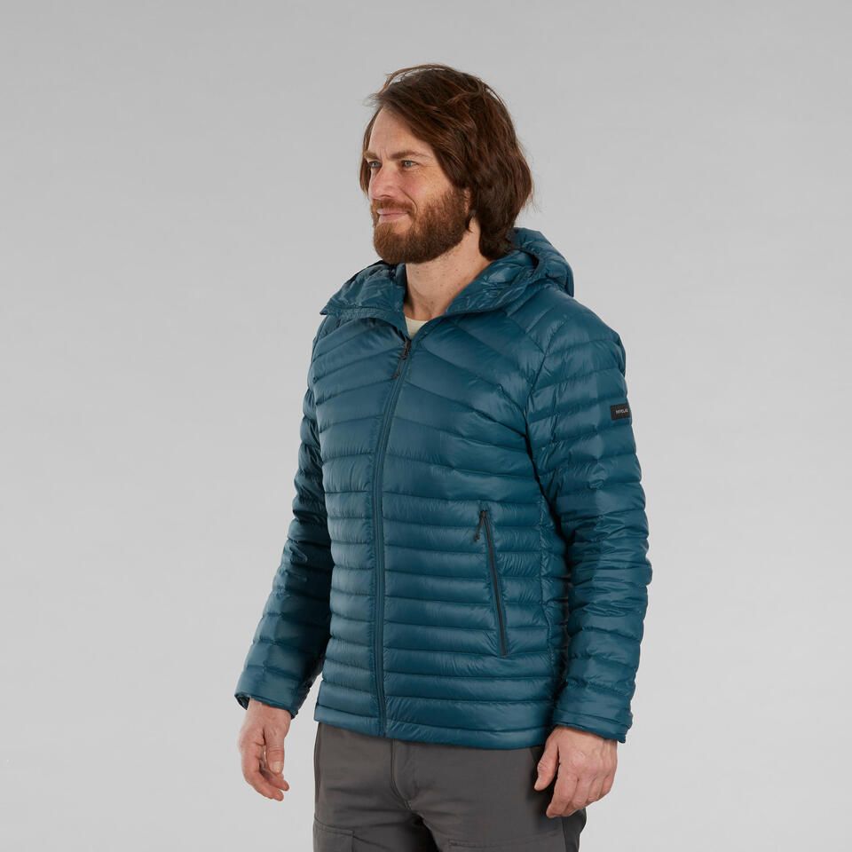 plumifero de montaa y trekking hombre forclaz trek100 azul
