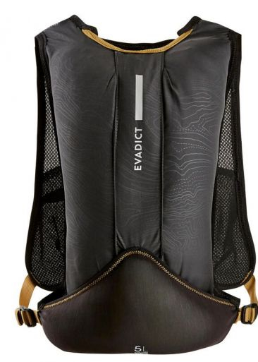 mochila hidratacion trail running 5l negro