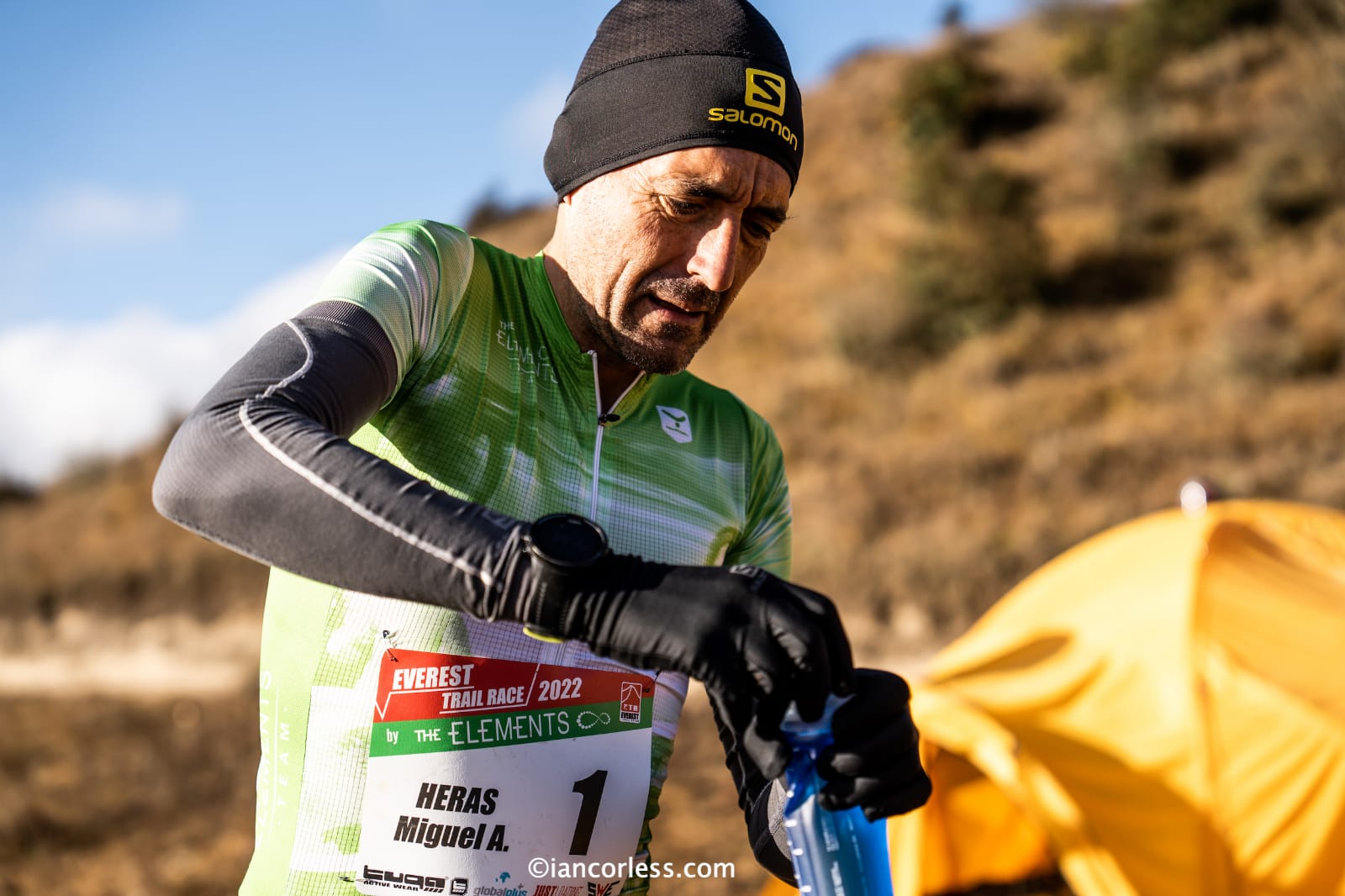Miguel Heras en un momento de competición ©️ Ian Corless Miguel Heras en un momento de competición ©️ Ian Corless