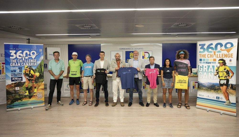Presentación WAA Ultra 360º The Challenge Gran Canaria 2023 ©Carlos Díaz Recio
