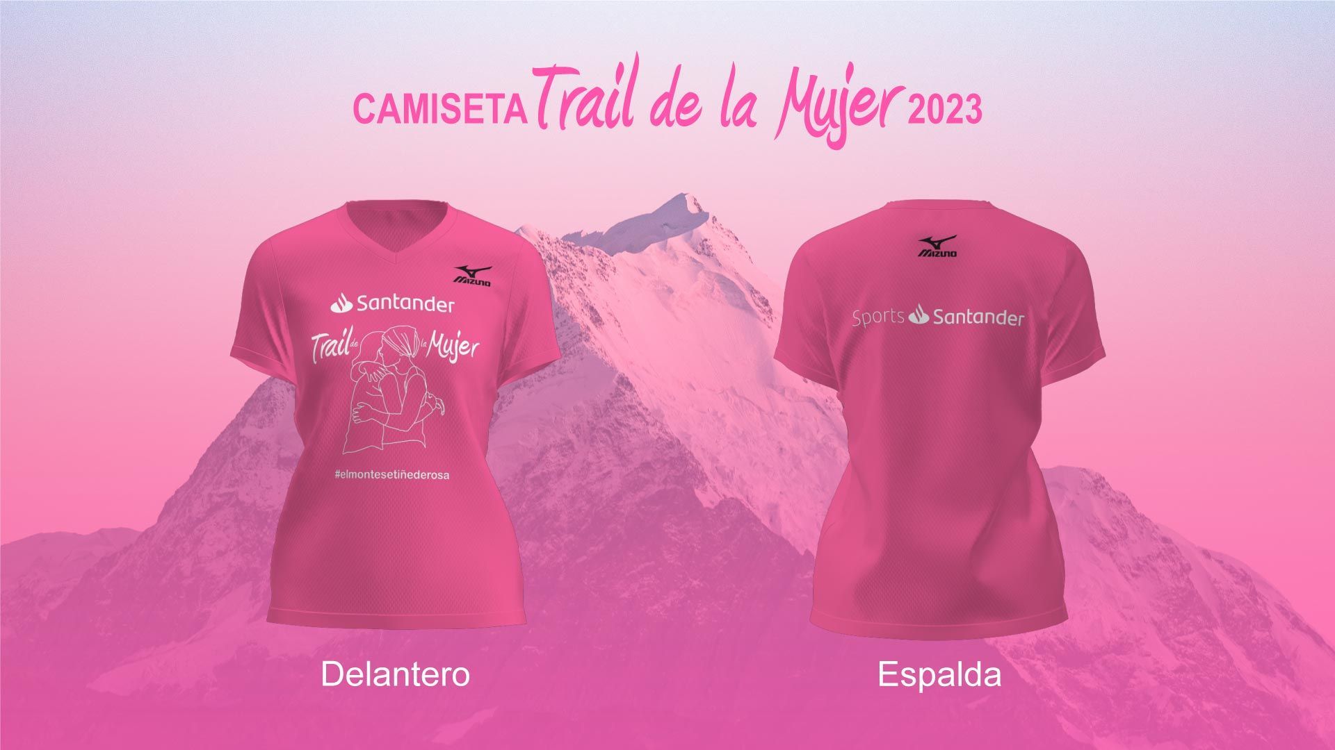 camiseta trail mujer