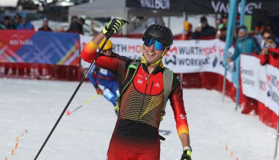 Oriol Cardona oro en sprint ©️FEDME