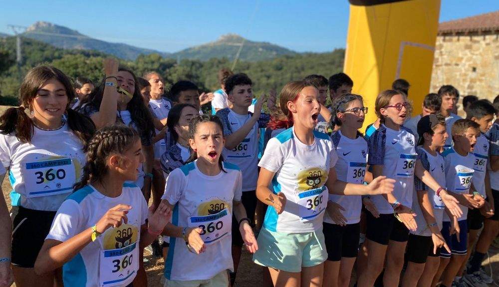 Campamento de trail y atletismo ©360camp 2