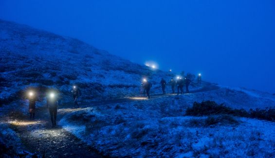 Condiciones meteorológicas complejas, propias del invierno - © UTMB