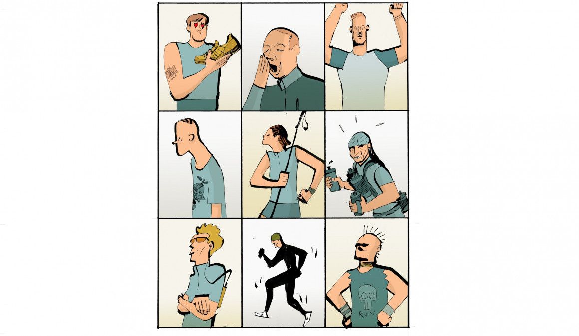 Los trailrunners, esos personajes..., por Roberto Palomar Los trailrunners, esos personajes..., por Roberto Palomar
