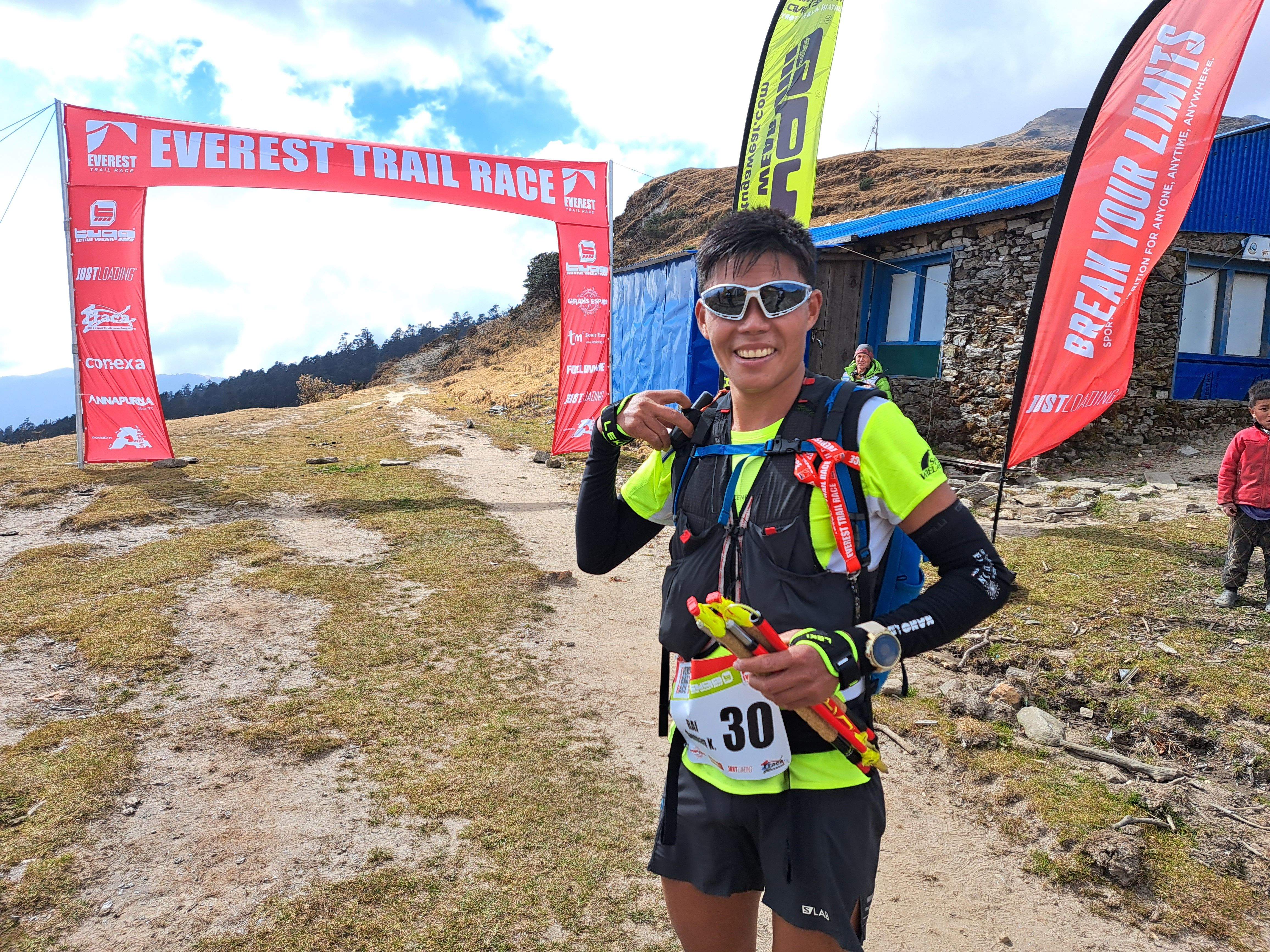 Suman Kulung, vencedor de la primera etapa de la ETR Crèdit Everest Trail Race by Tuga Suman Kulung, vencedor de la primera etapa de la ETR Crèdit Everest Trail Race by Tuga