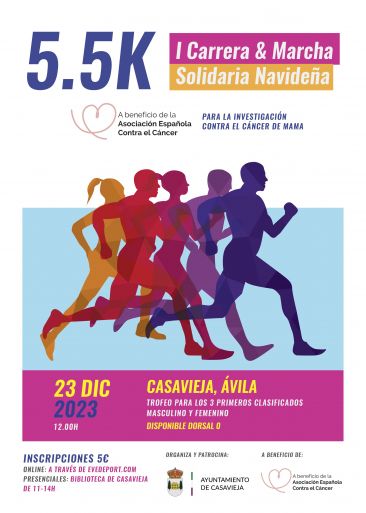 I Carrera Solidaria Navideña de Casavieja 2