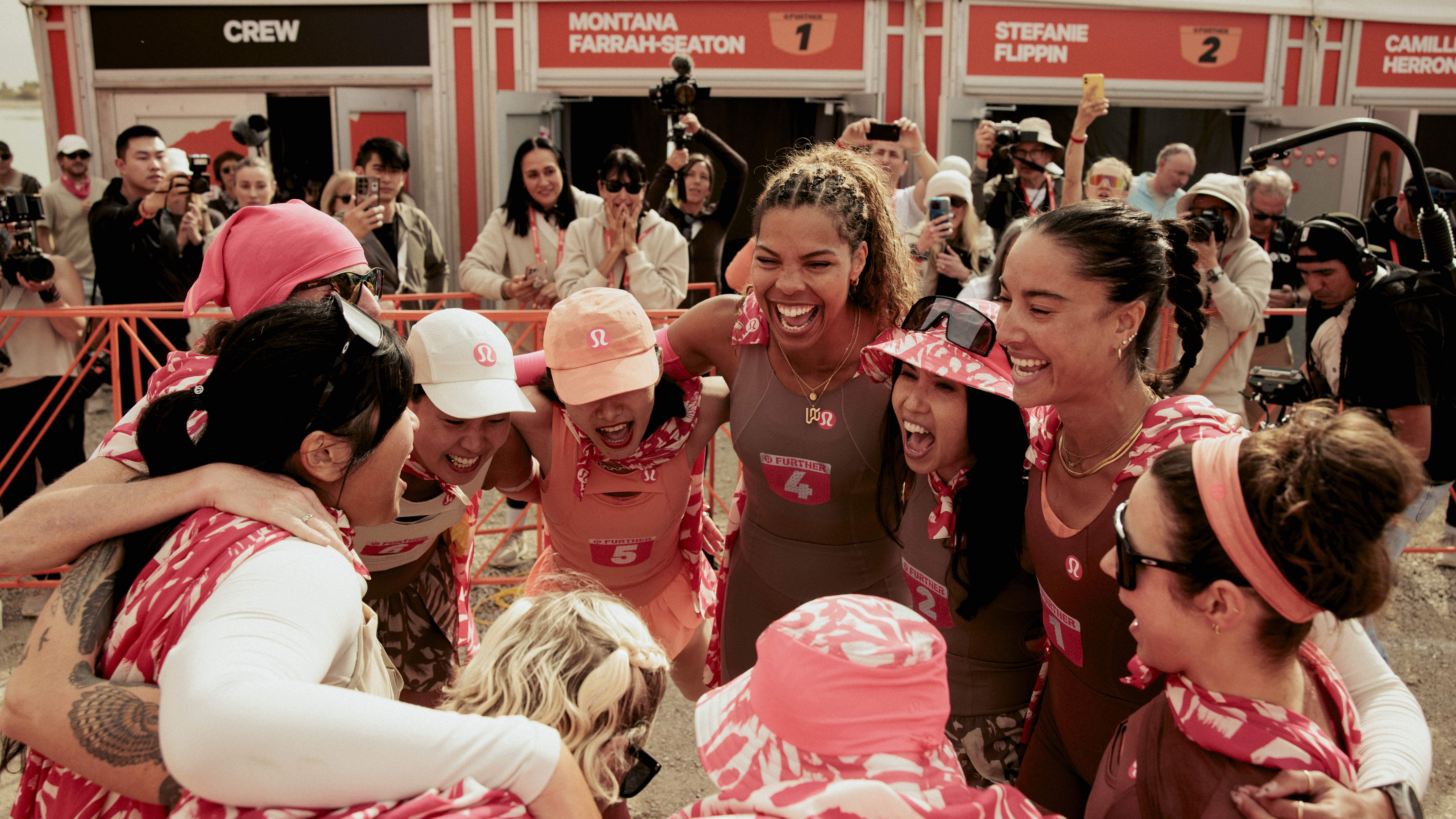 lululemon FURTHER Athletes at Culmination of FURTHER 