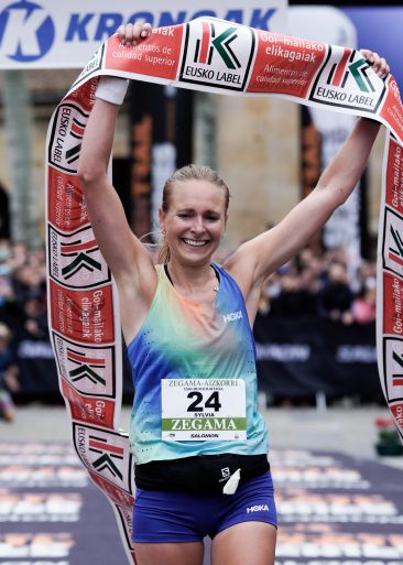 Sylvia Nordskar se llevó la victoria en categoría femenina © Carlos Carreño
