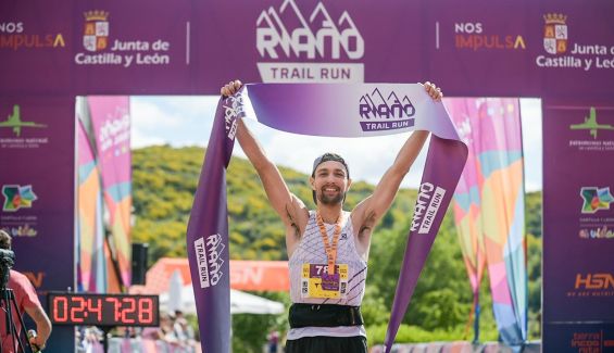 Julen Fernandez ganador Riaño Trail Run 2024