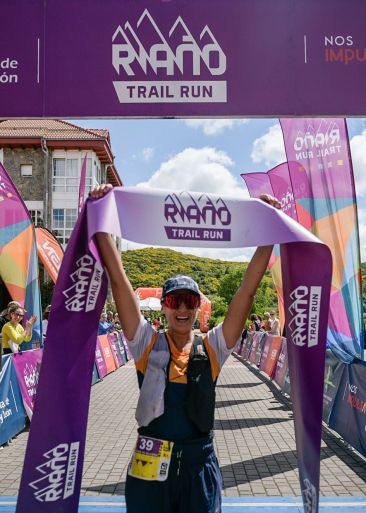 Eugenia Gil ganadora Riaño Trail Run 2024