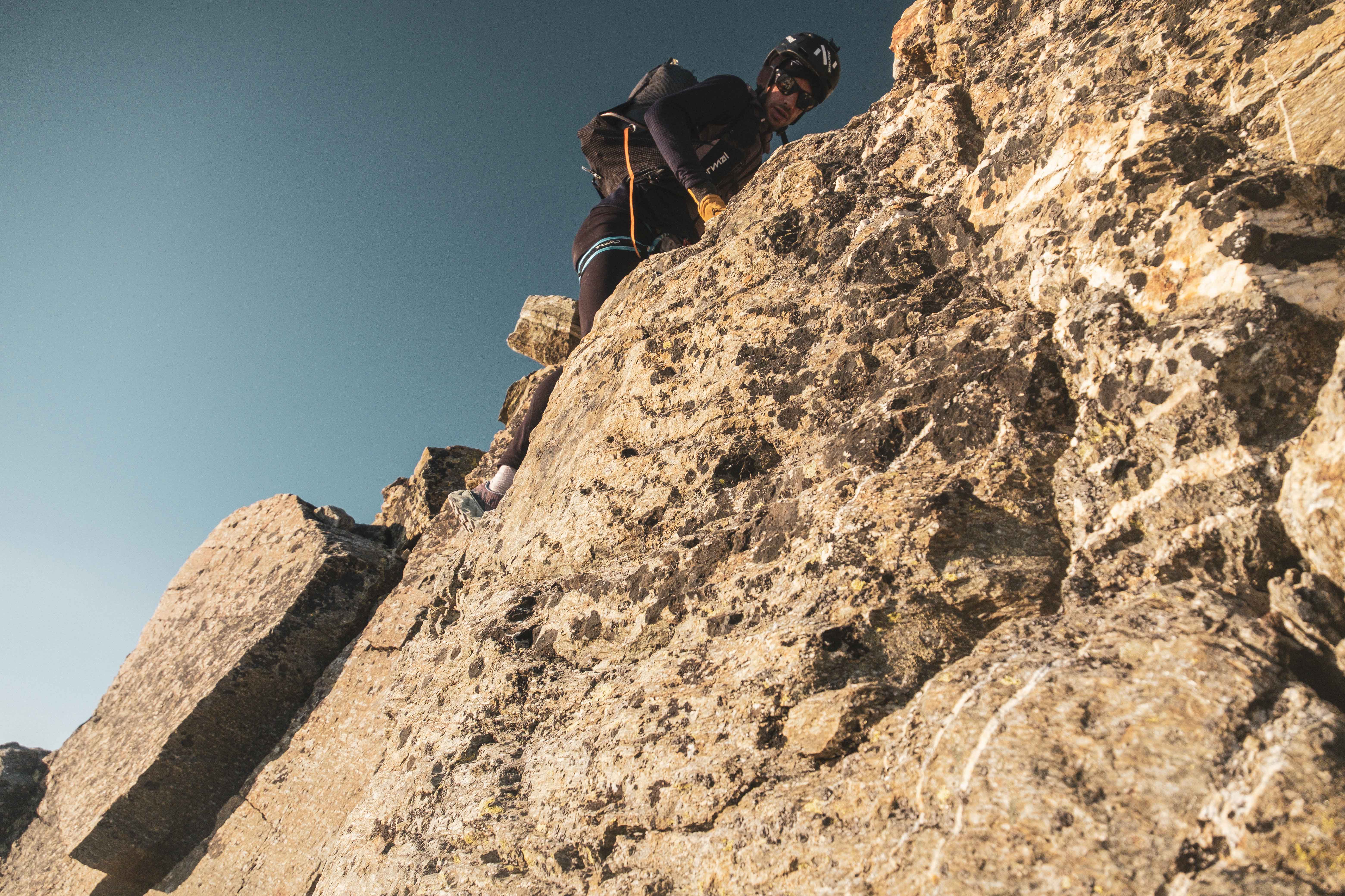 Kilian en un momento de la etapa ©️Nick Danielson