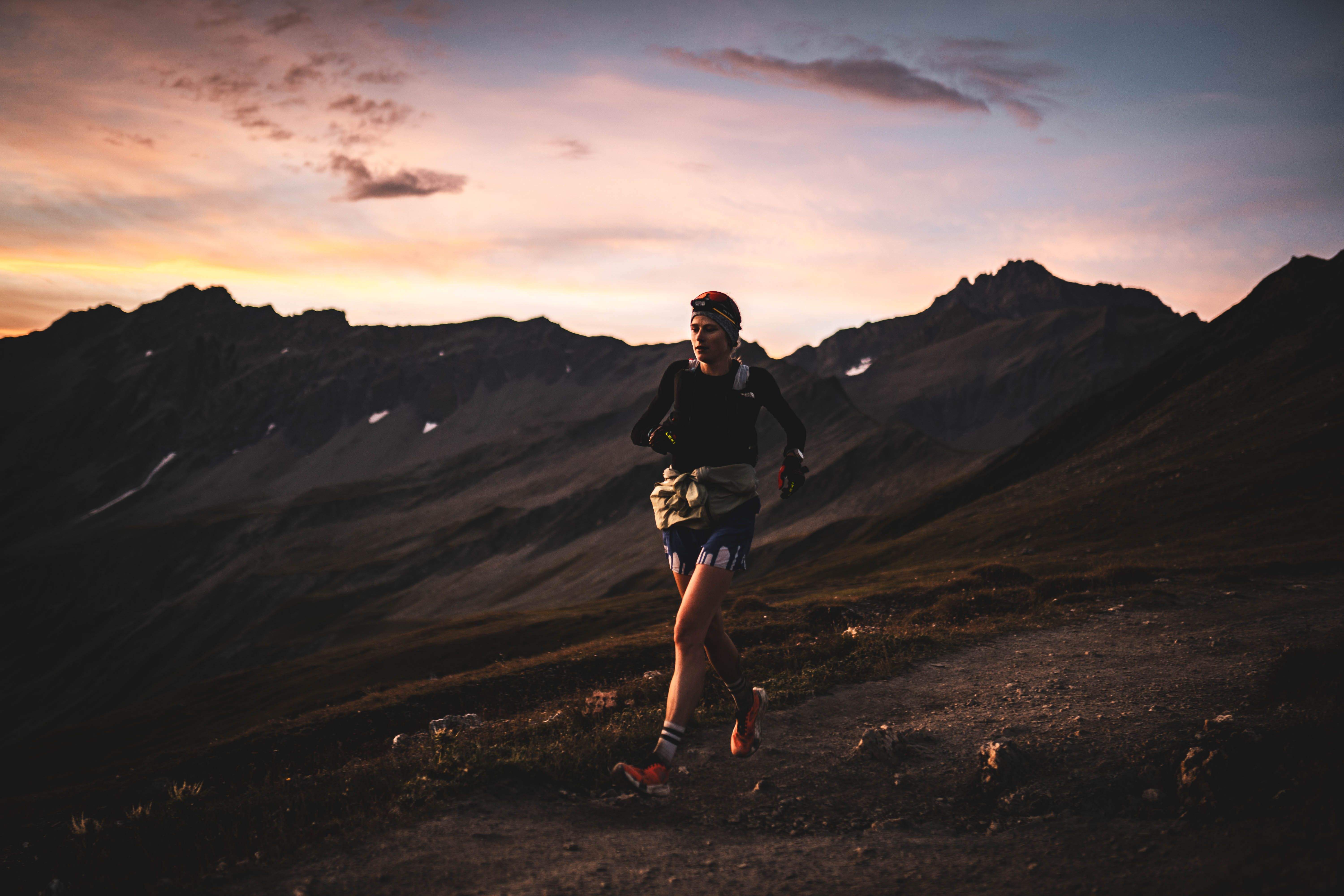 Katie Schide, la gran protagonista del UTMB® 2024 ©José Miguel Muñoz Egea