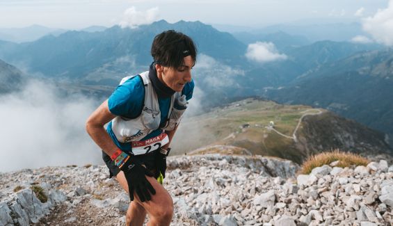 Oihana Kortazar en un momento de carrera ©️sws