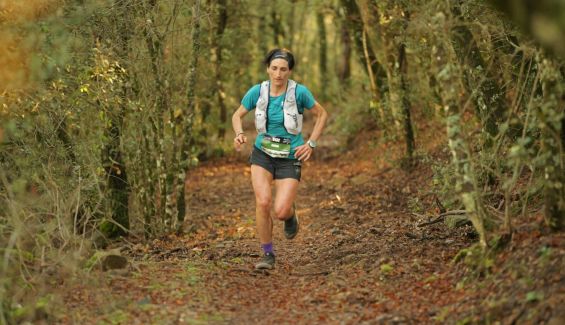 Oihana Kortazar en la CDF 50K. Foto de Iñaki Zazpe