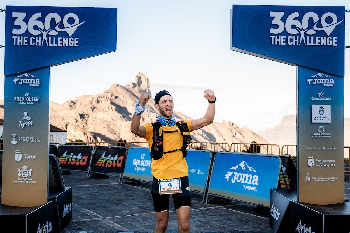 Marco Gubert gana su tercera 360º The Challenge Gran Canaria bajando de las 48 horas ©Ian Corless