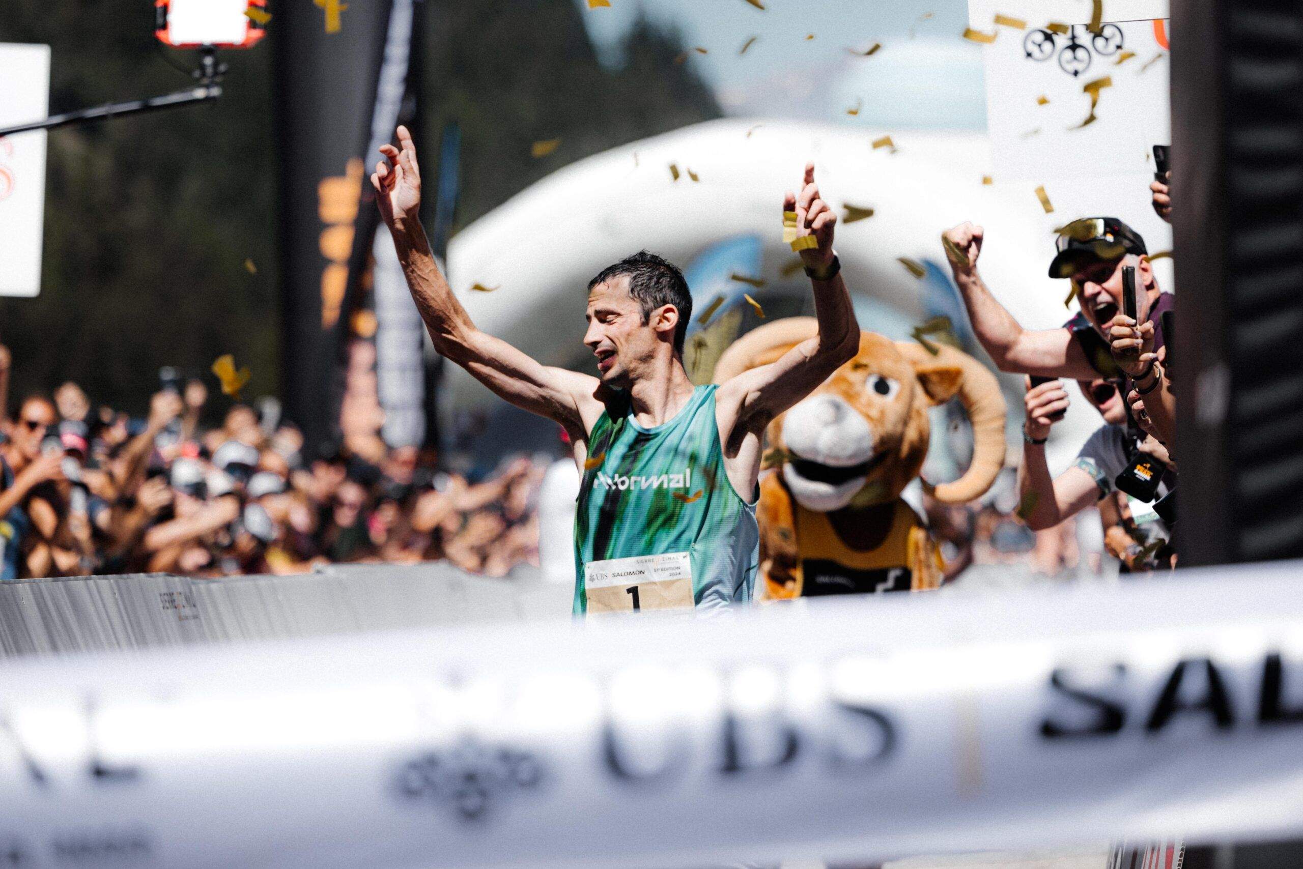 Kilian Jornet consigue su décima Sierre-Zinal con récord incluido ©️GTWS Kilian Jornet consigue su décima Sierre-Zinal con récord incluido ©️GTWS