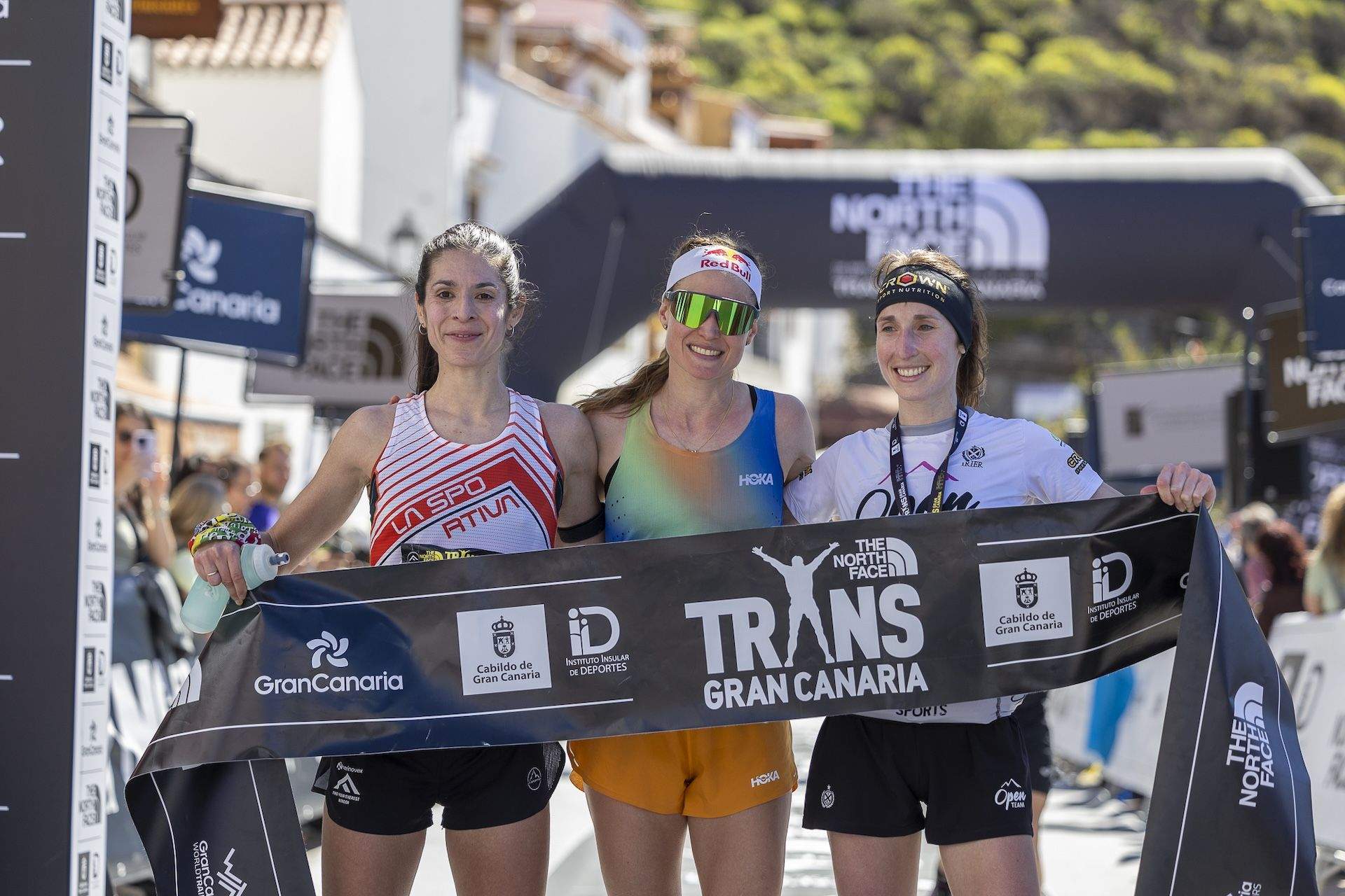 Podio femenino de Half de The North Face Transgrancanaria Podio femenino de Half de The North Face Transgrancanaria