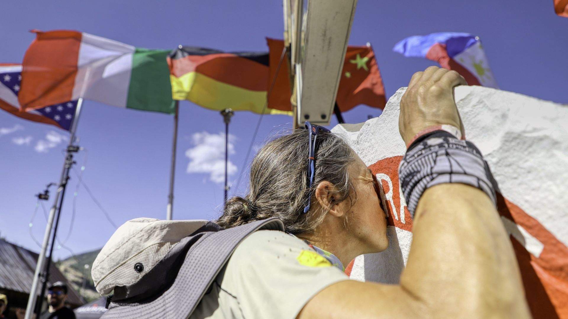 Uxue Fraile en Hardrock 100 2025. Foto ©️Bryon Powell www.irunfar.com