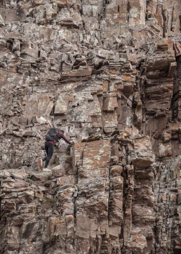 Kilian en un momento de la Travesía ©Bjarne Salén — States of Elevation