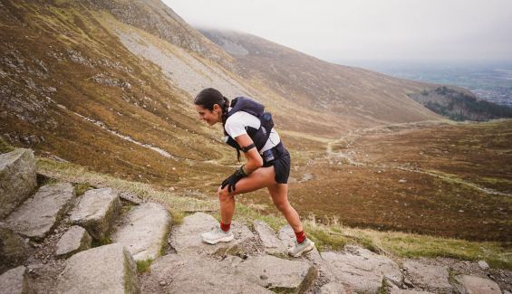 Marta Martínez en un lance de carrera ©Evan Davies