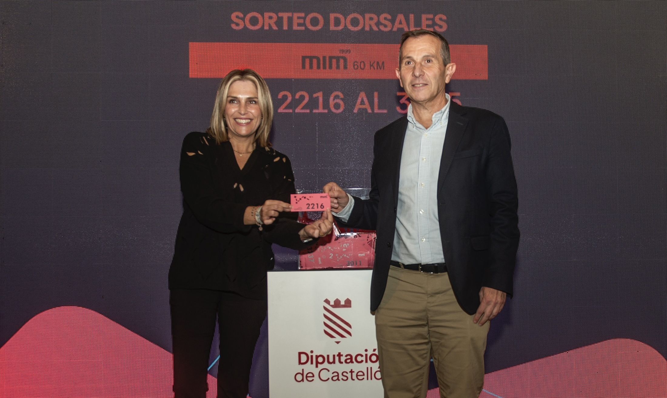Sorteo de dorsales Andres Nuñez