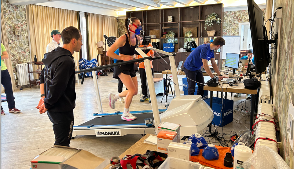 Pruebas en el Training Camp