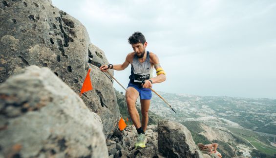 Merillas en un momento de carrera. Foto: Nacho Gimeno 