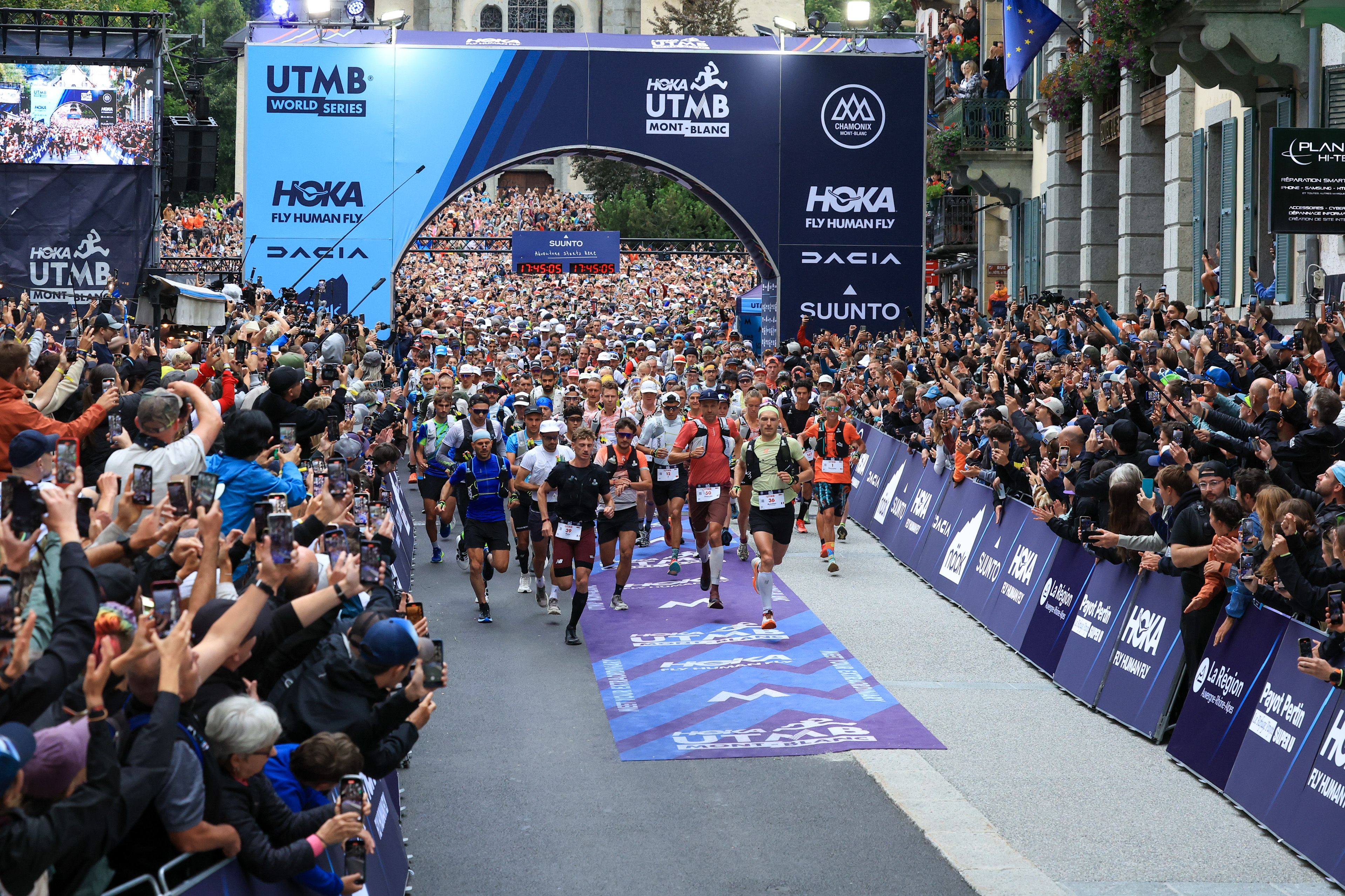 ¡Sigue HOKA UTMB® Mont-Blanc 2026 con TRAIL RUN! ©️UTMB