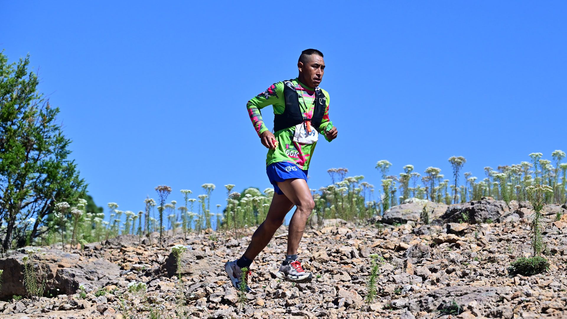 Reyes Giltro Satevoi, uno de los corredores raramuri que estará en UTMB ®️